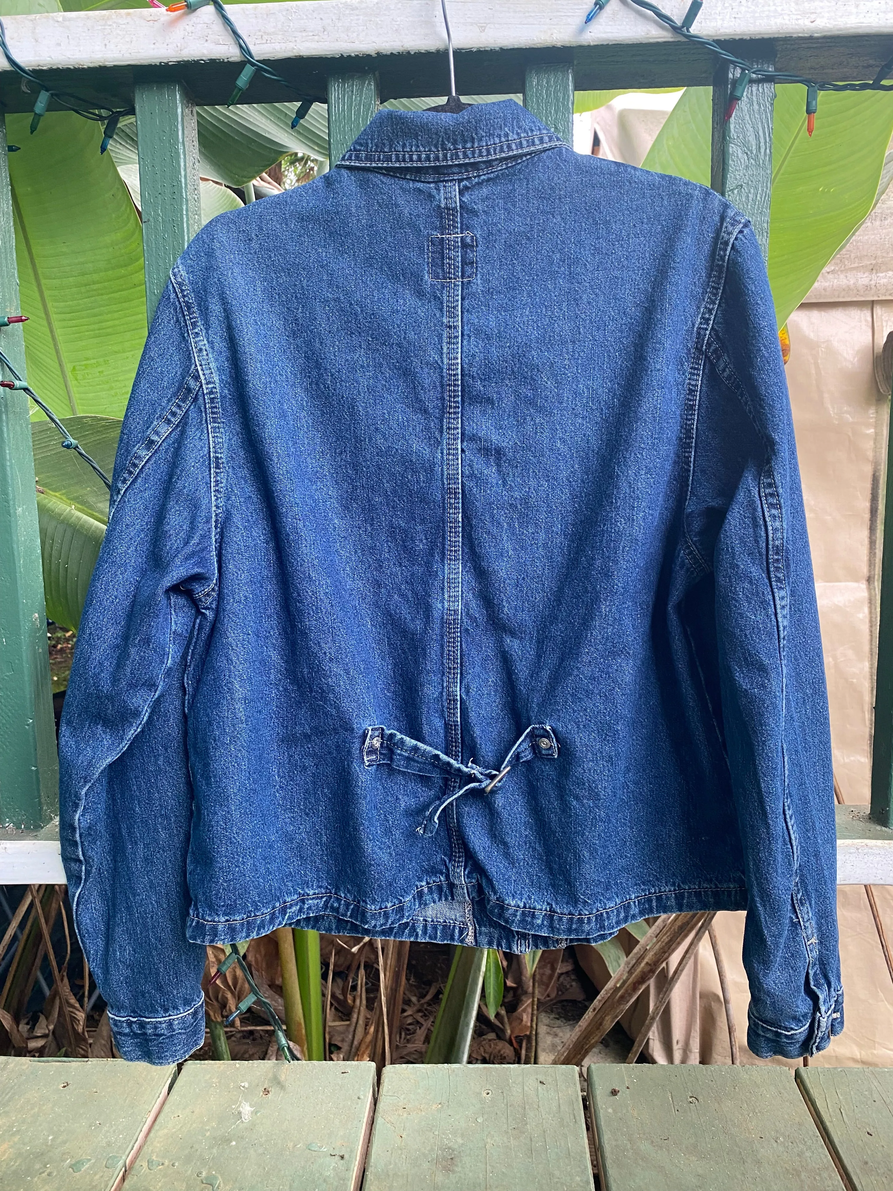 1980s does 1960s Lee Denim Jacket Chore Coat Medium