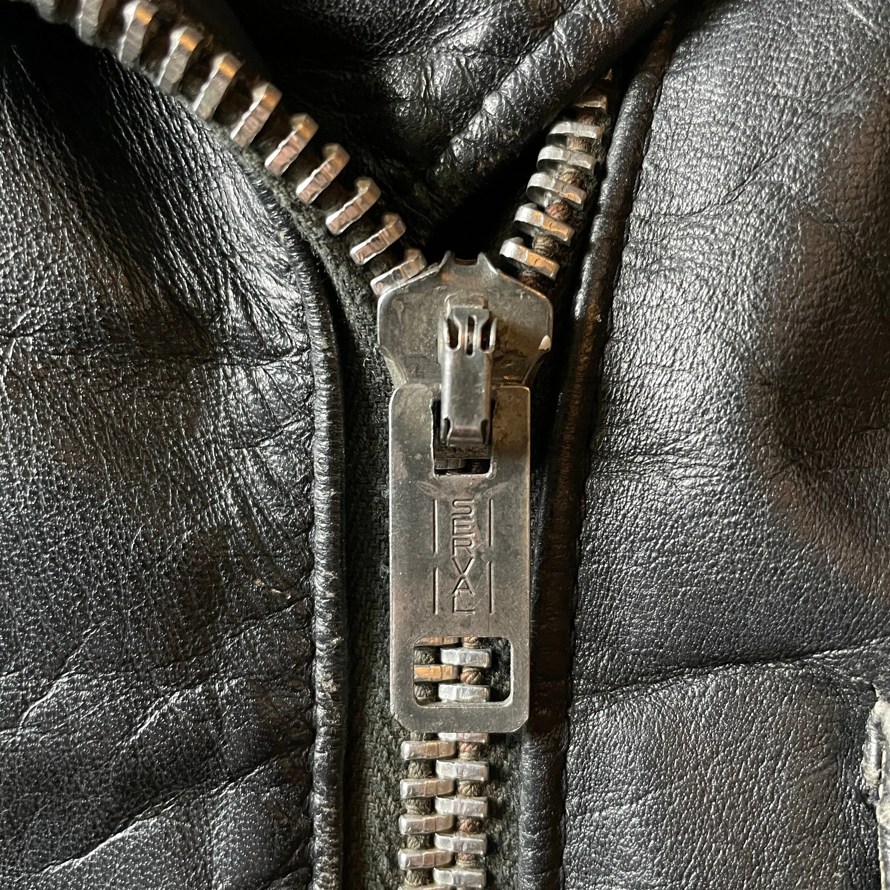 70’s Harley Davidson Leather Biker Jacket - XS