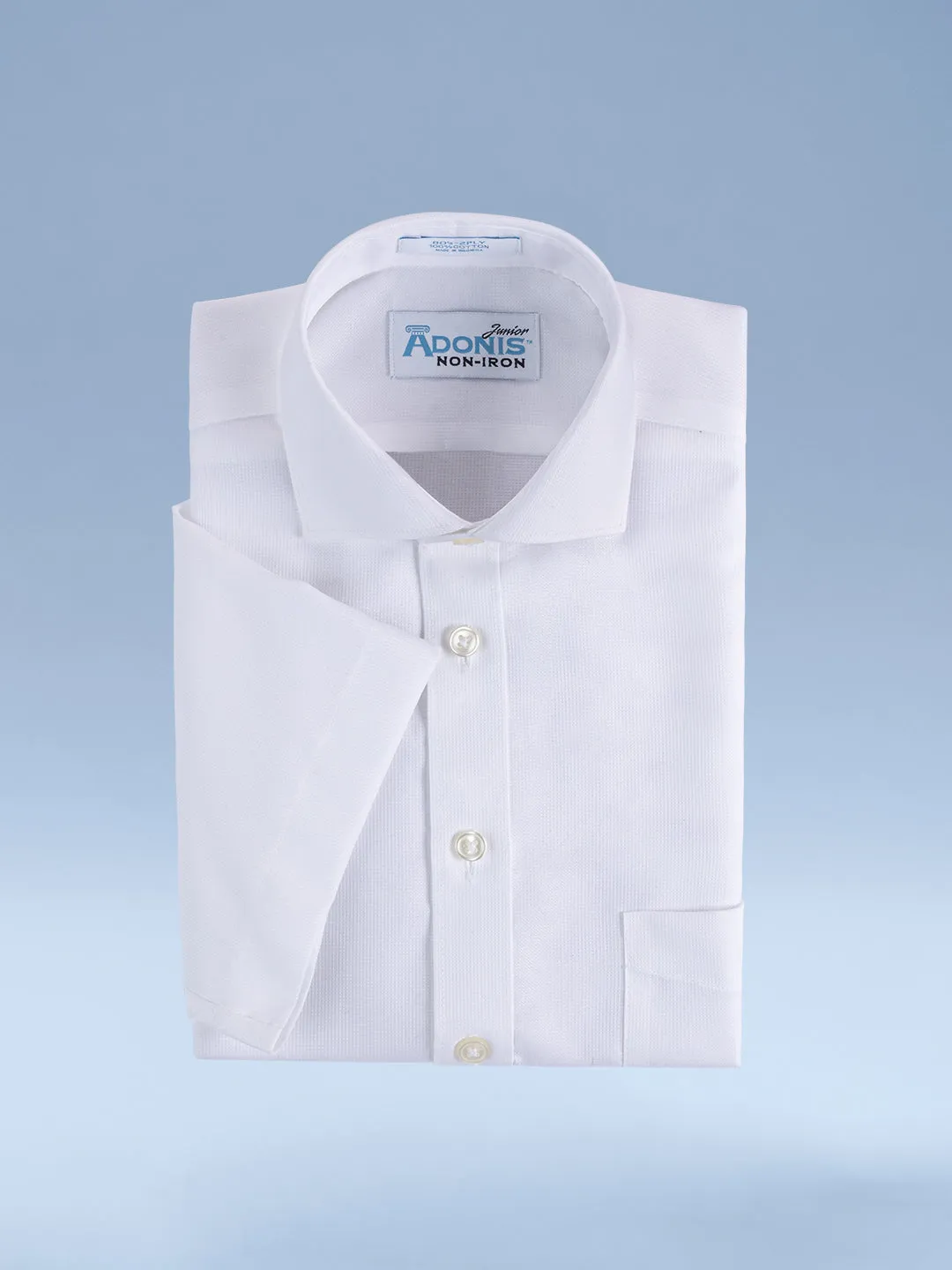 Boys Classic Fit Non Iron Cotton "Fresh Pattern" Dress Shirt