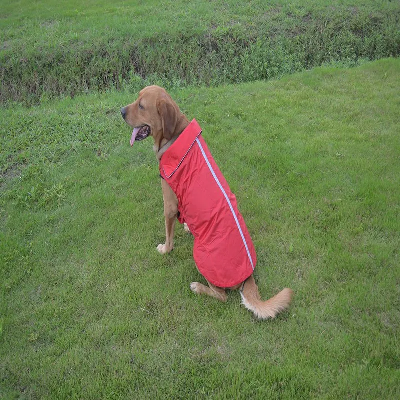 Dog Clothes Outdoor Shell Jacket Waterproof Raincoat
