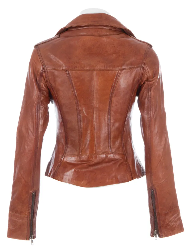N8UL Women's Biker Jacket - Timber