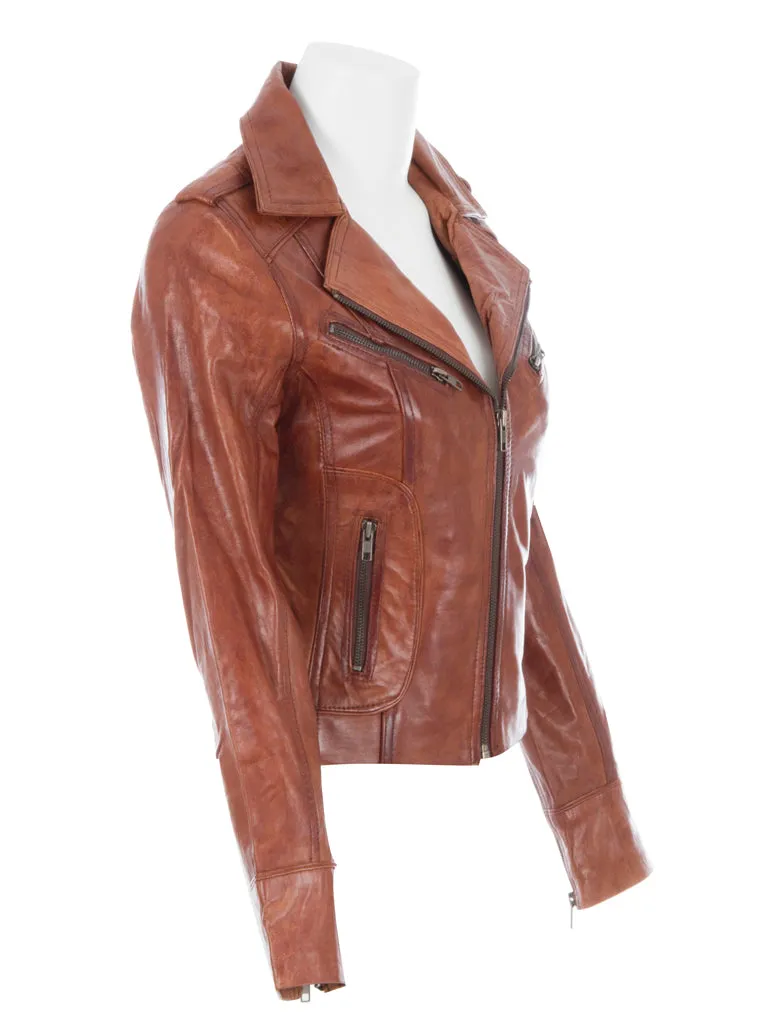 N8UL Women's Biker Jacket - Timber