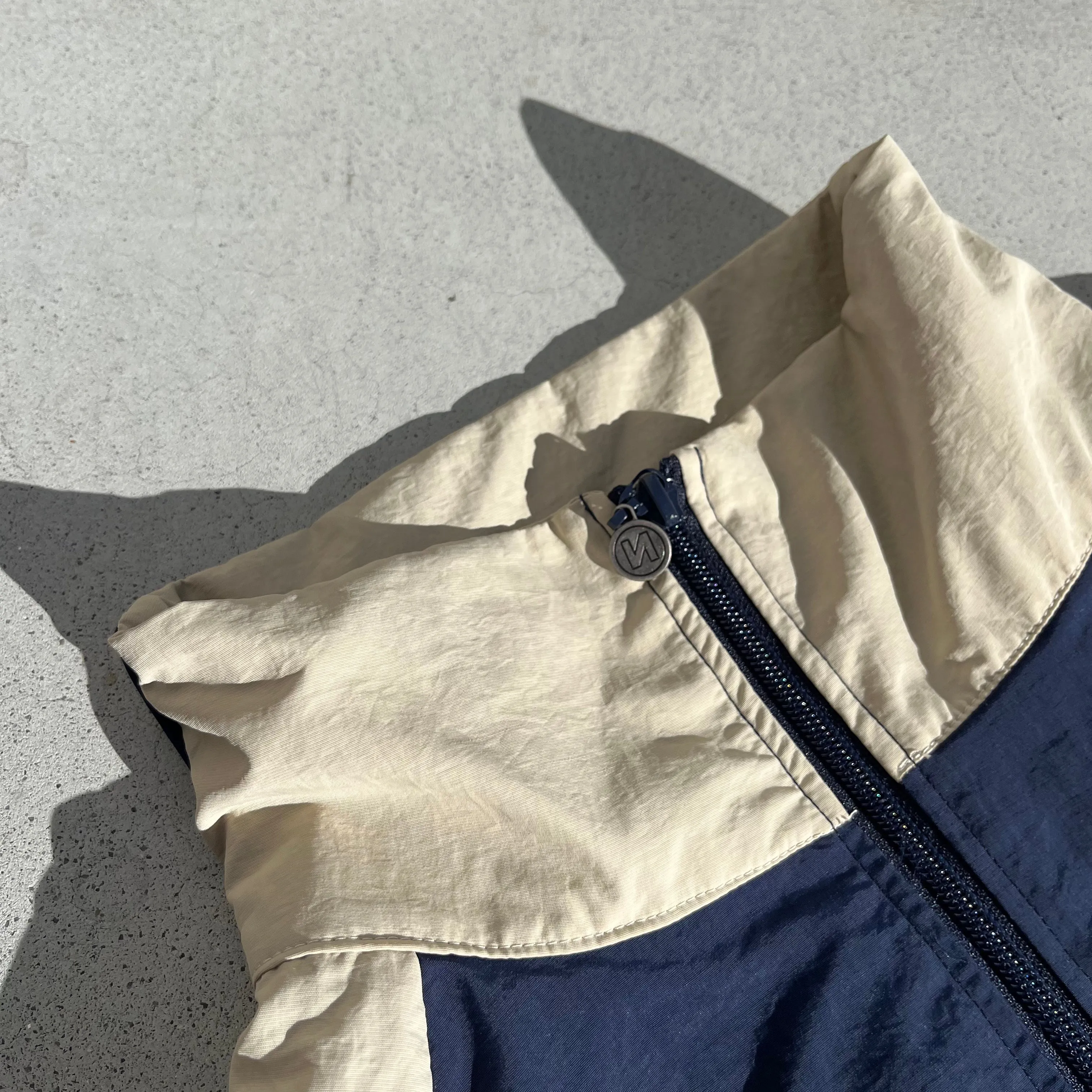 "N" Logo Tech Nylon Track Jacket