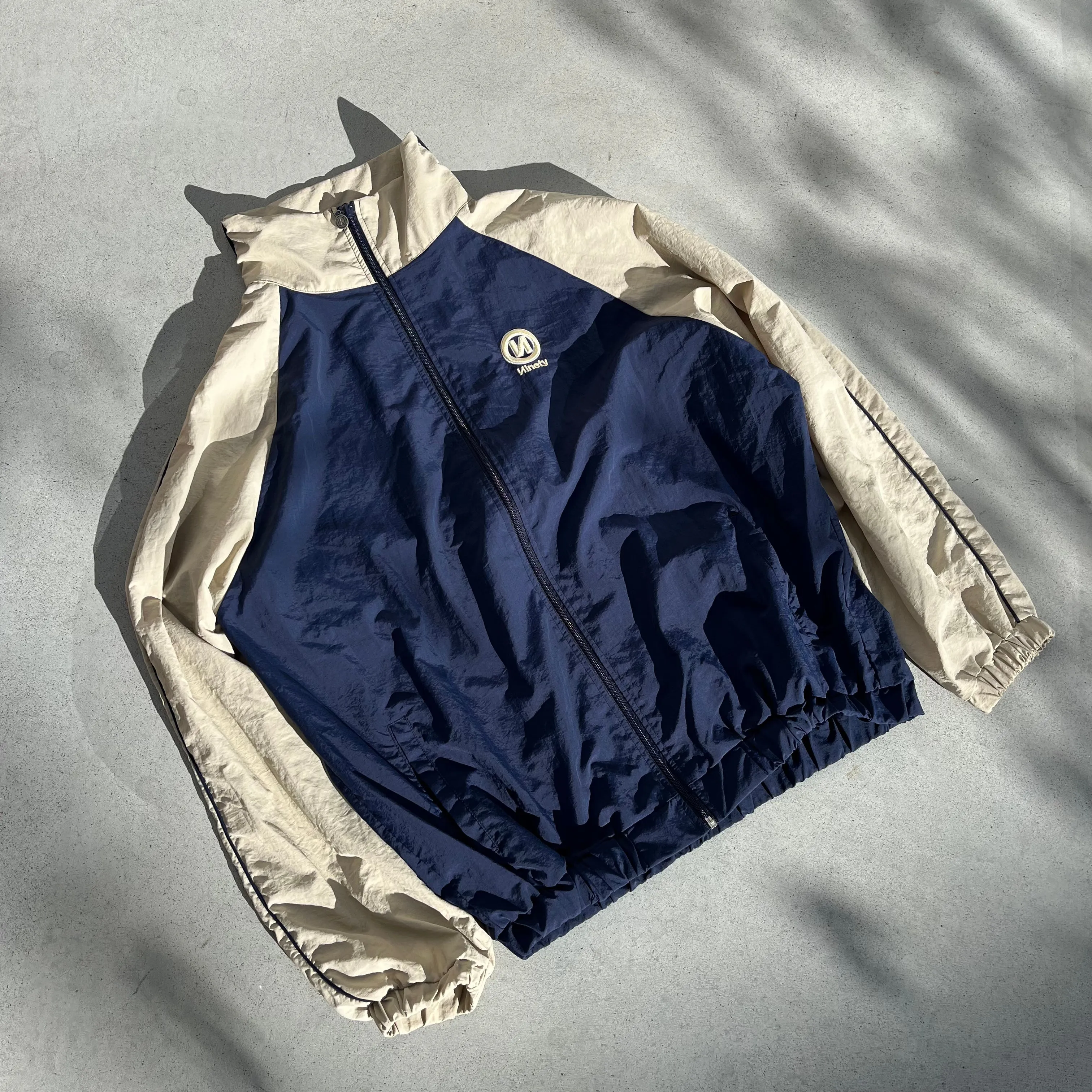 "N" Logo Tech Nylon Track Jacket