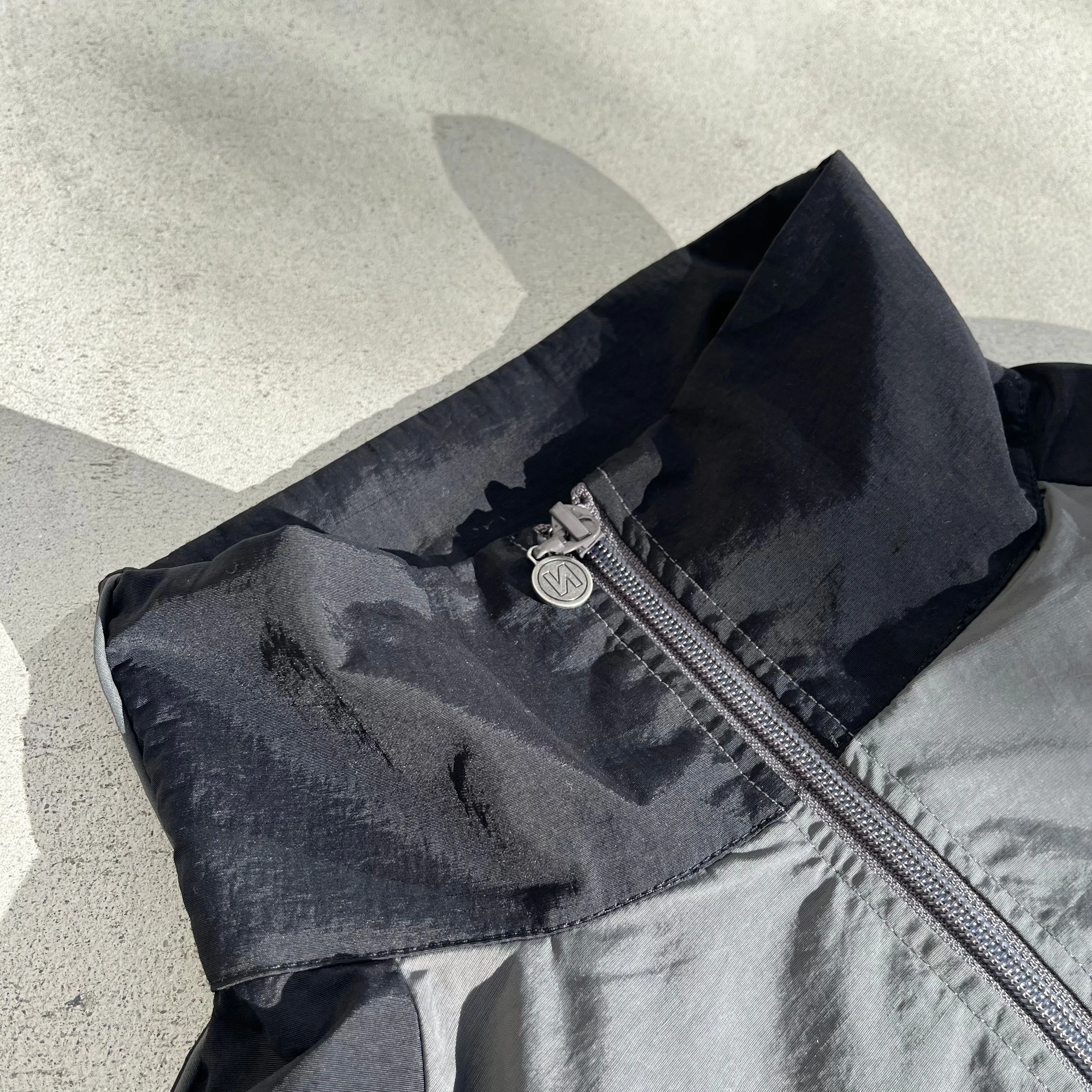 "N" Logo Tech Nylon Track Jacket