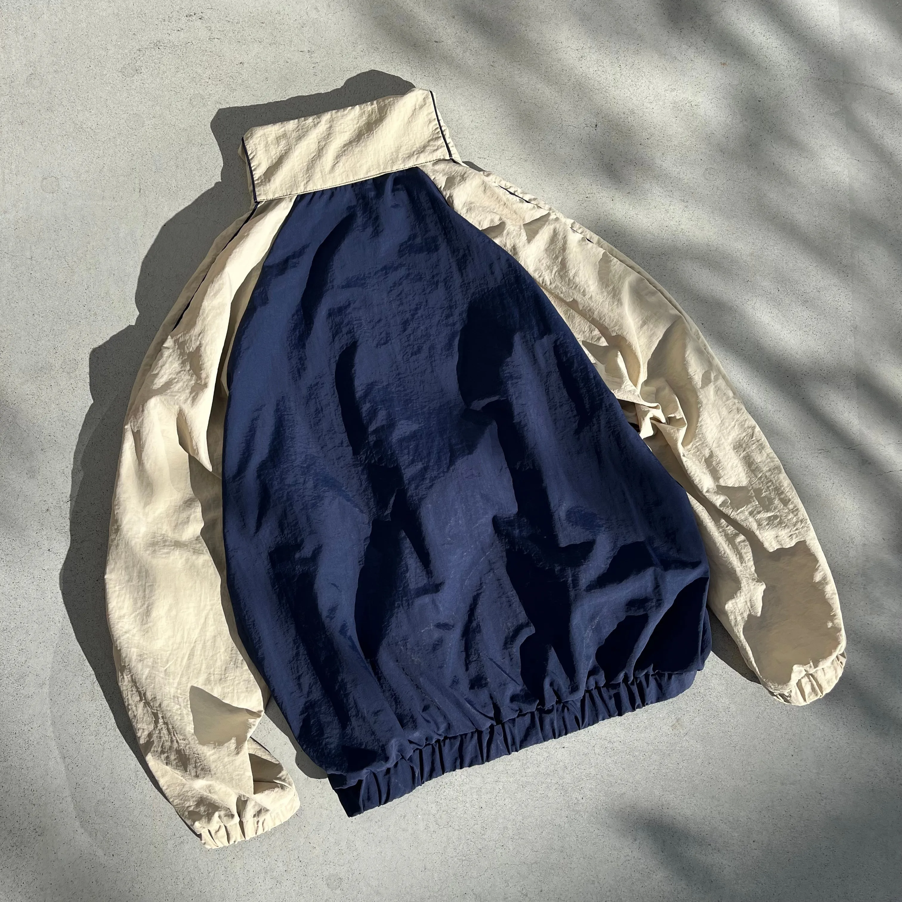 "N" Logo Tech Nylon Track Jacket