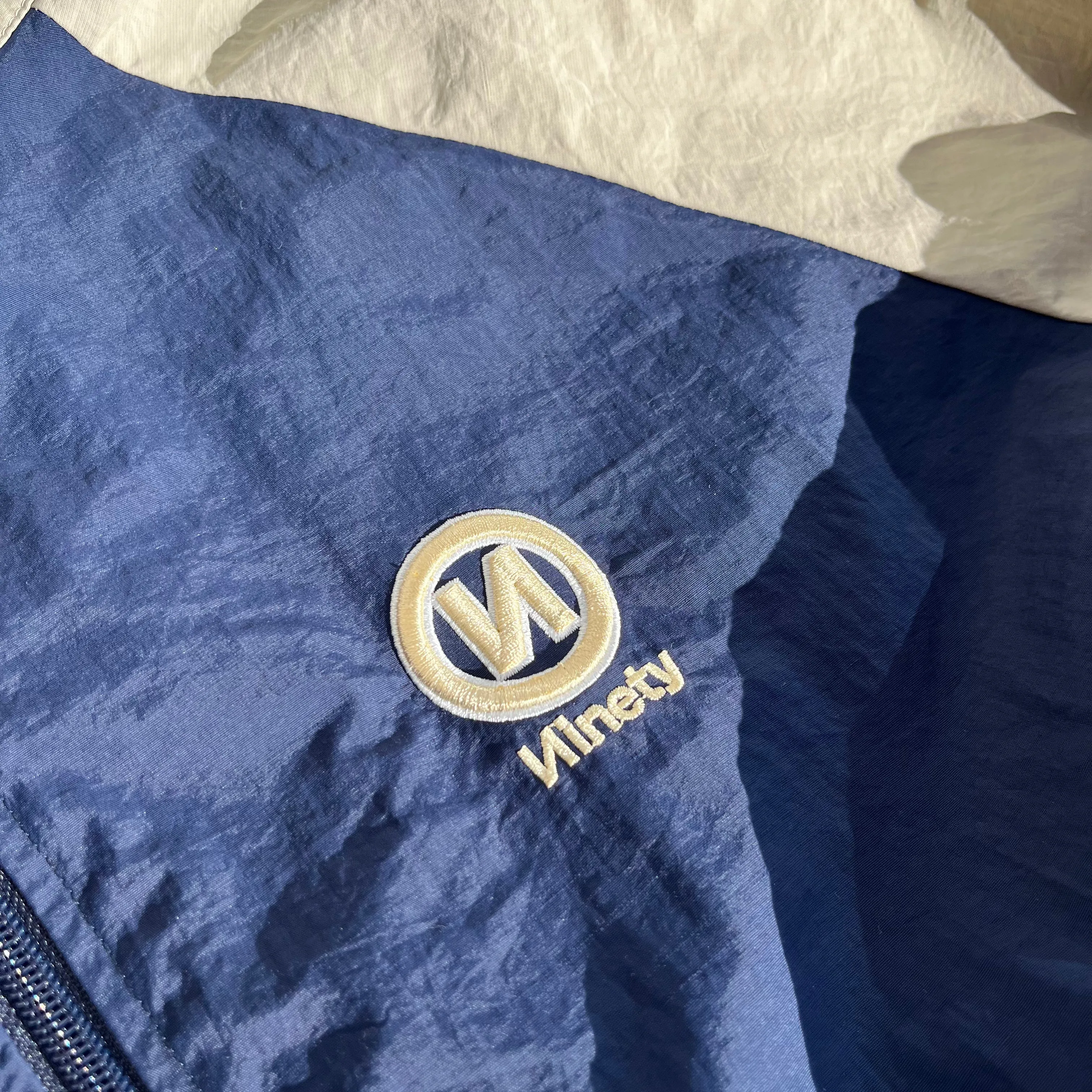 "N" Logo Tech Nylon Track Jacket
