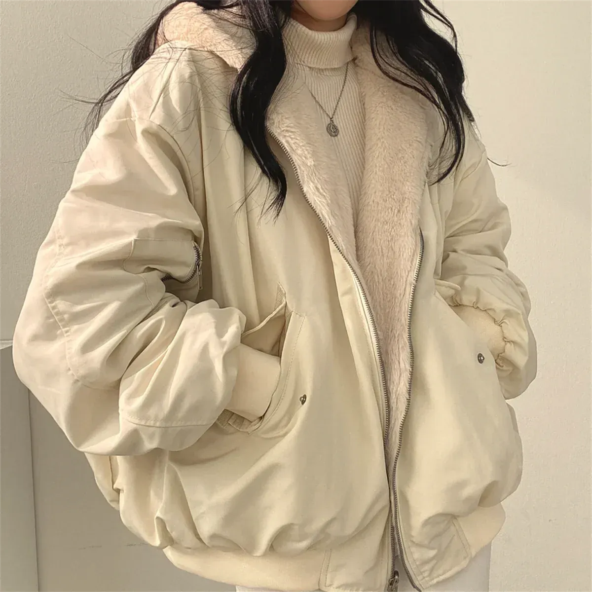 Two-way Hooded Jacket