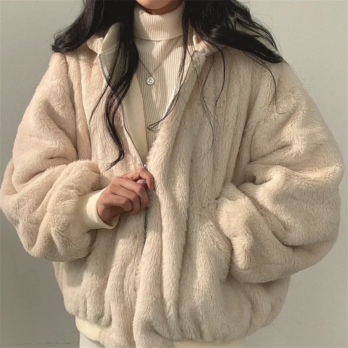 Two-way Hooded Jacket