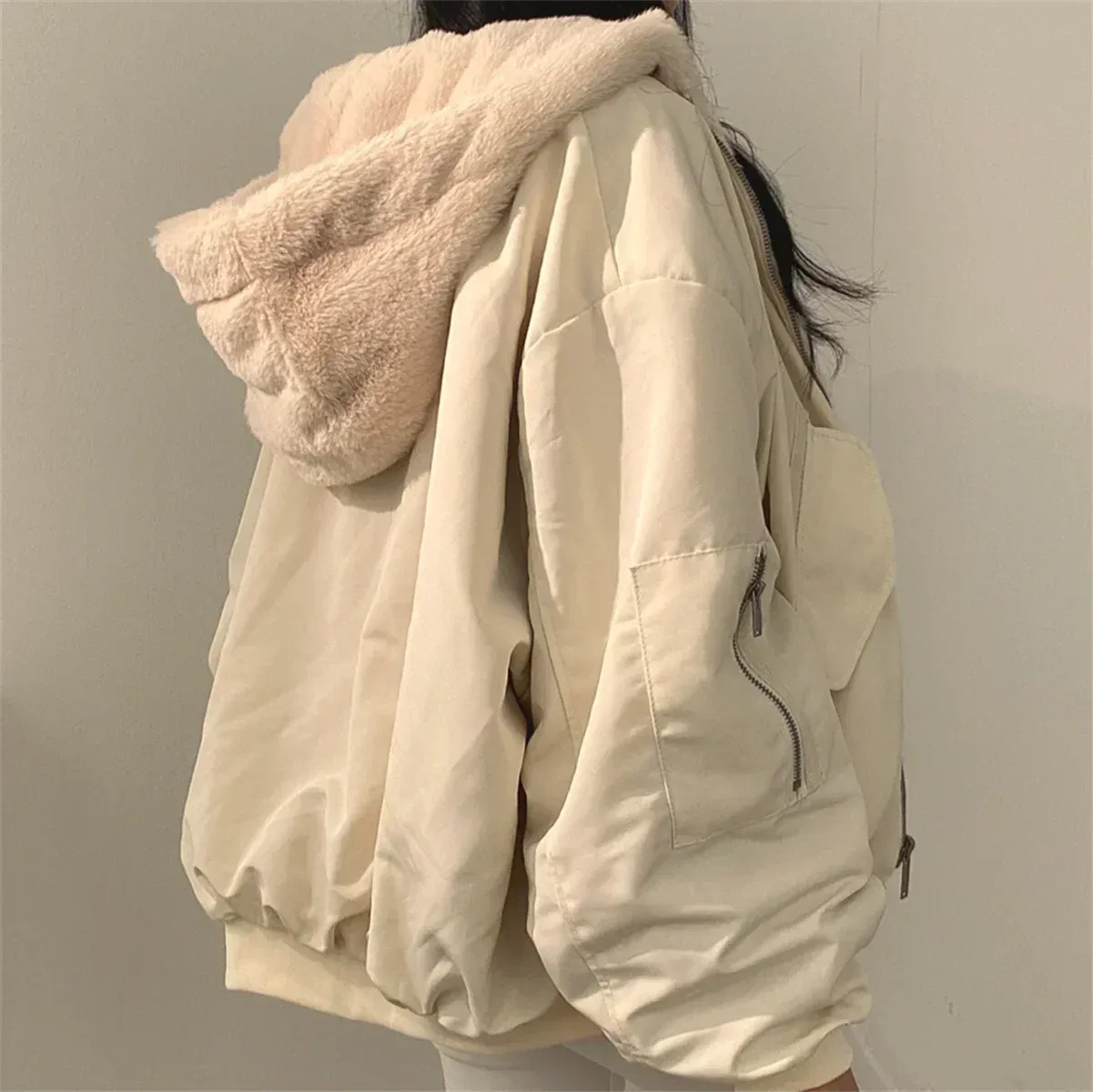 Two-way Hooded Jacket